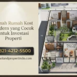 Denah Rumah Kost Modern yang Cocok untuk Investasi Properti 