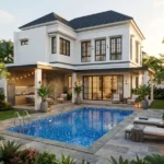 Tips Merawat Private Pool Rumah Minimalis Mewah agar Selalu Bersih dan Hemat Biaya 